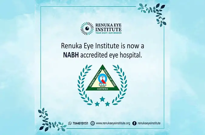 NABH approved eye hospital Renuka Eye Institute